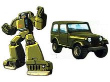 Vejspærringer: Transformers G1 animerede figurer